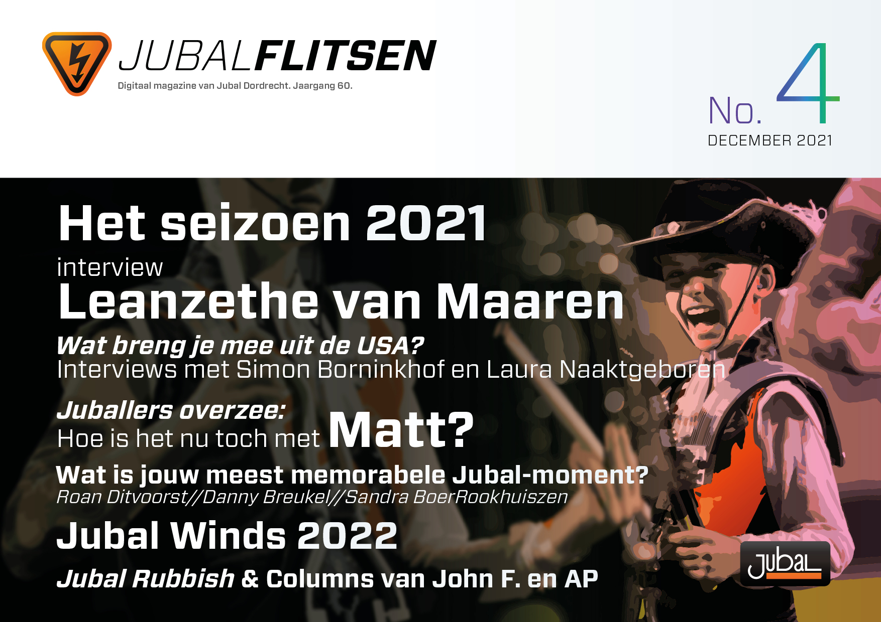Jubal Flitsen 2021 No. 4 - December 2021