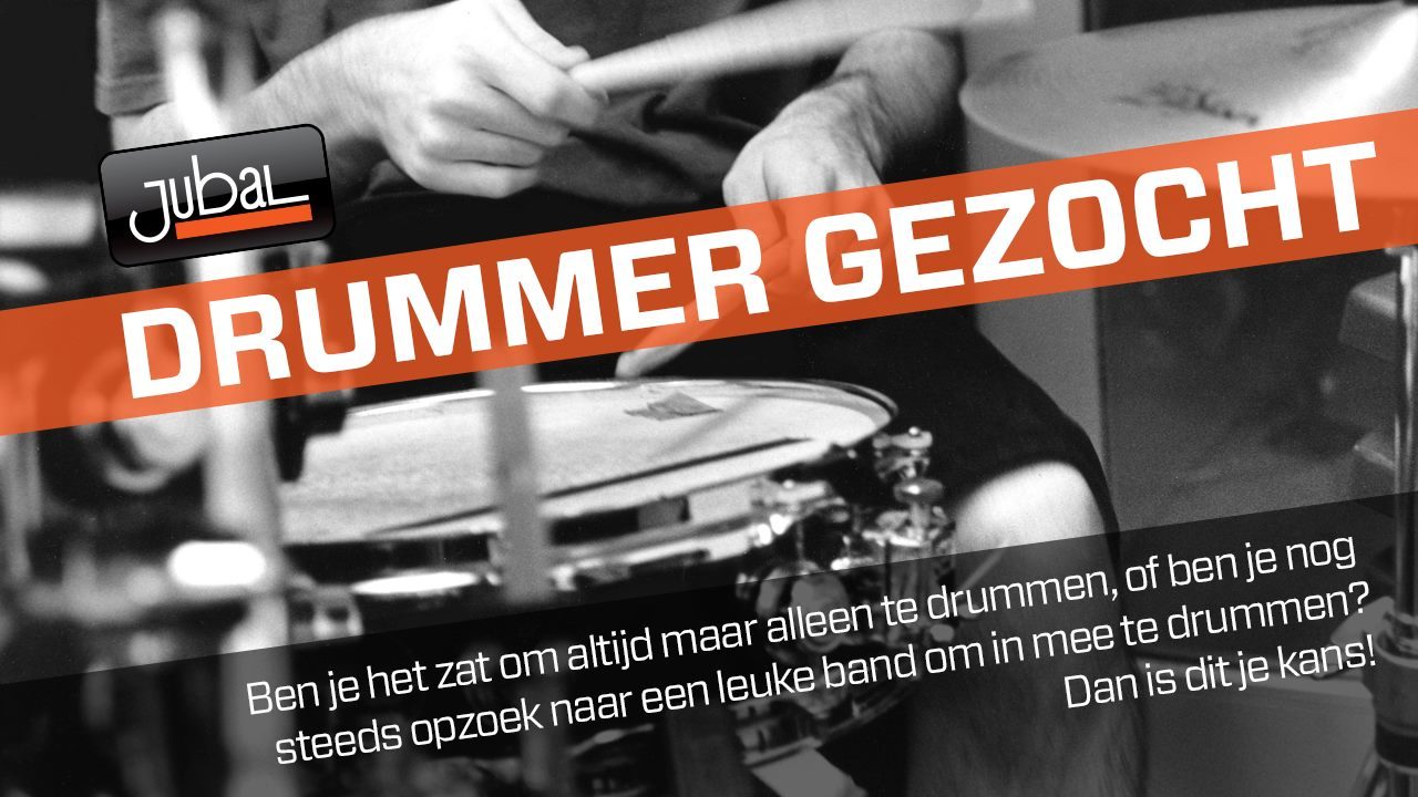 Ben jij de drummer die we zoeken of ken jij iemand die op zoek is naar een…