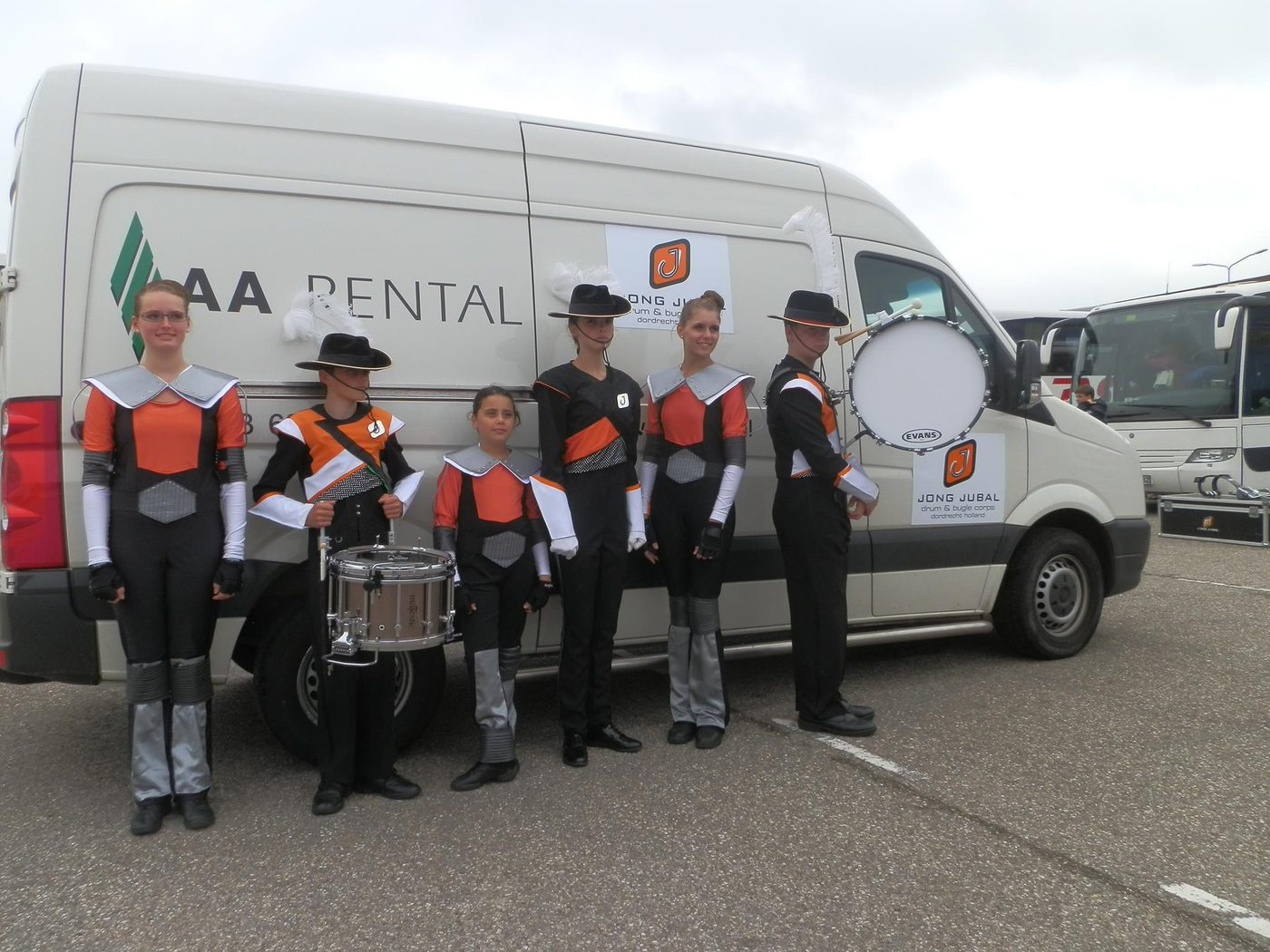 Als Jong Jubal hebben we steeds meer spullen om mee te nemen naar optredens…
