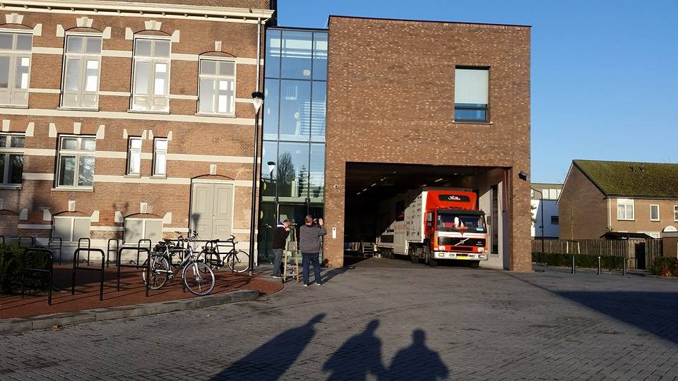 De opbouw is gestart (foto 1 van 9)