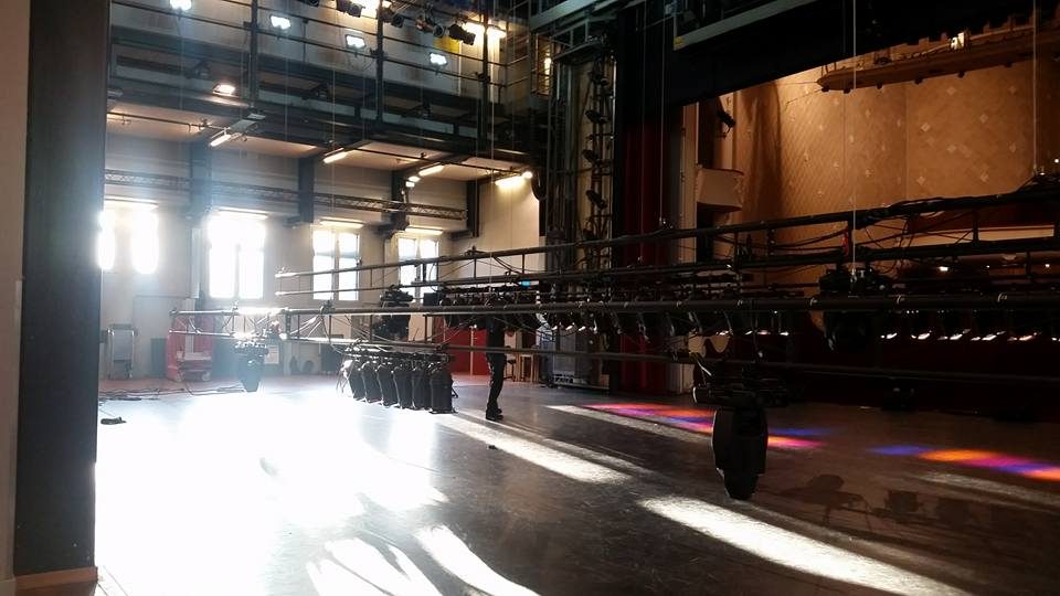 De opbouw is gestart (foto 5 van 9)