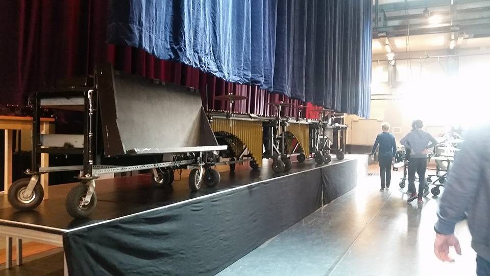 De opbouw is gestart (foto 6 van 9)