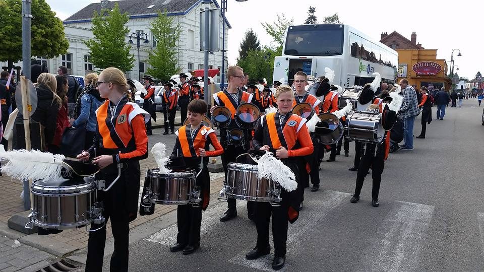 Jong Jubal treedt vandaag op in het Franse Jeumont in de Parade du 1er Mai (foto 6 van 6)
