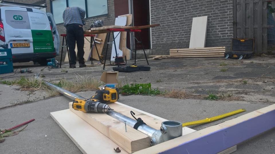De laatste voorbereidingen worden getroffen voor de contest in Middelburg morgen (foto 2 van 4)