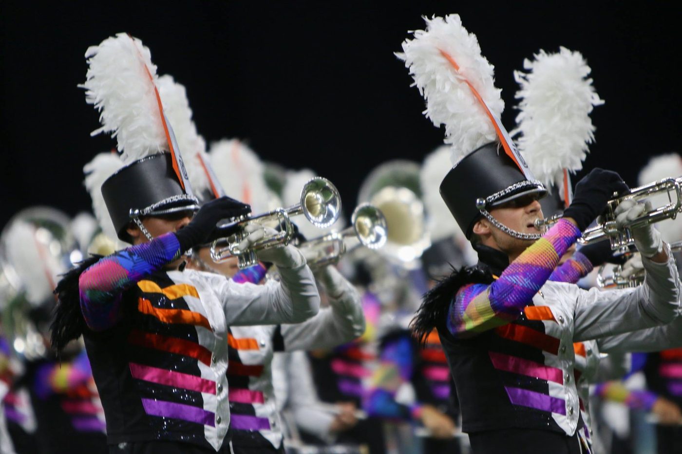Gisterochtend stonden we met de prelims in het Lucas Oil Stadium (foto 2 van 7)