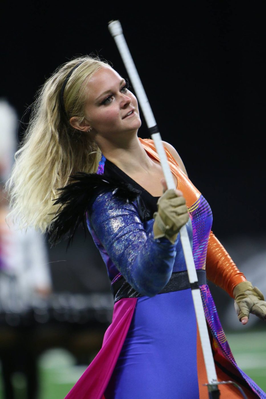 Gisterochtend stonden we met de prelims in het Lucas Oil Stadium (foto 3 van 7)
