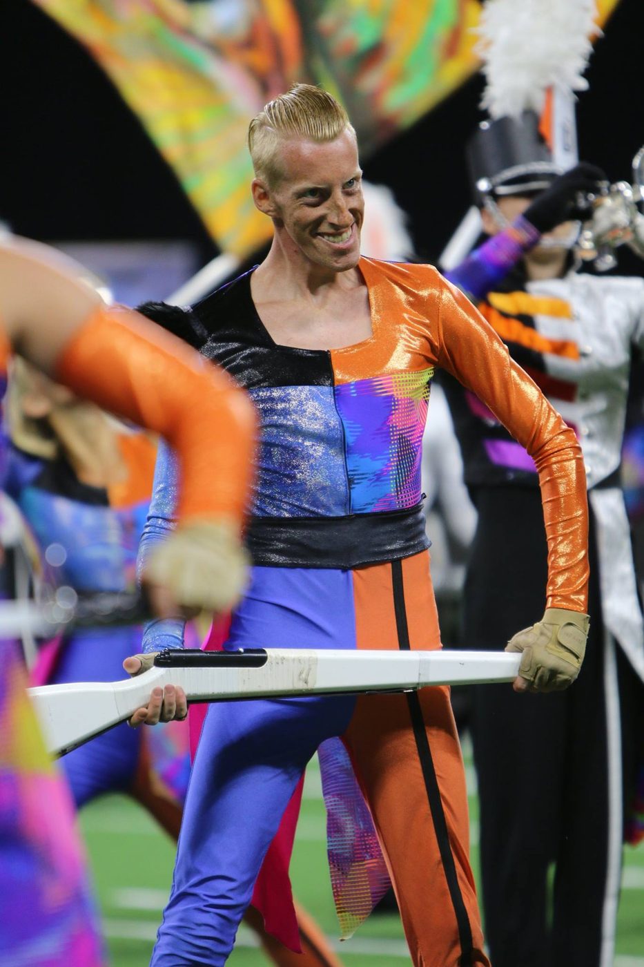 Gisterochtend stonden we met de prelims in het Lucas Oil Stadium (foto 4 van 7)