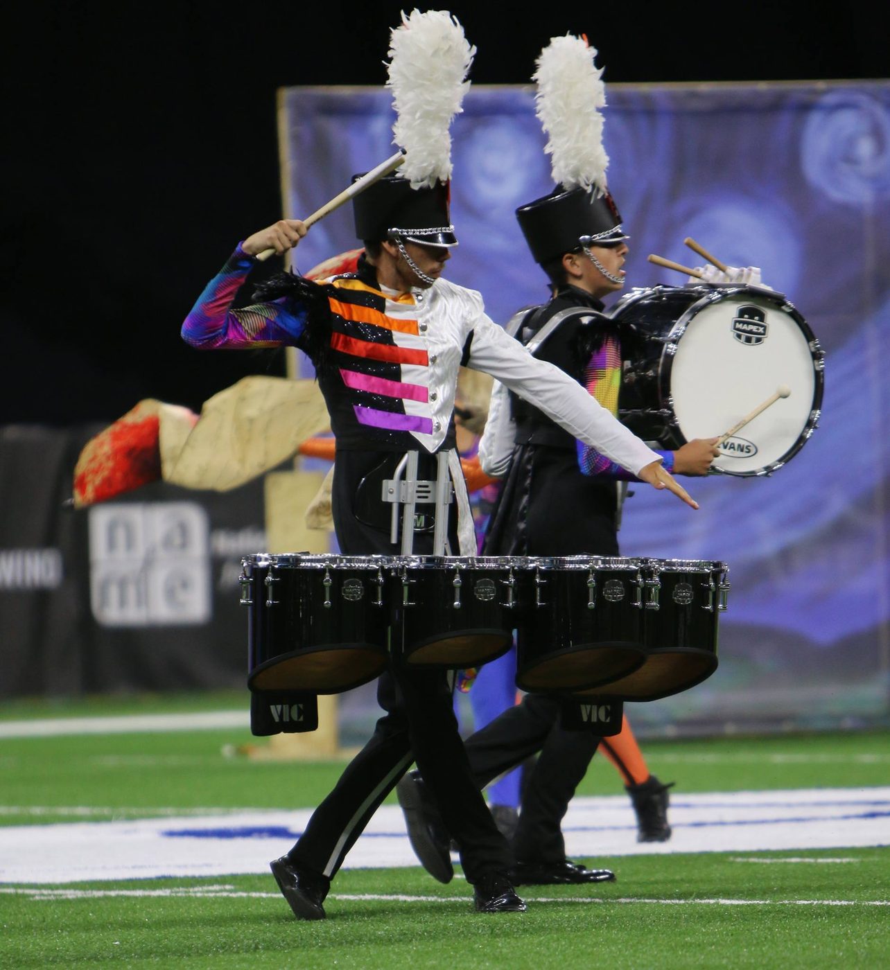 Gisterochtend stonden we met de prelims in het Lucas Oil Stadium (foto 7 van 7)
