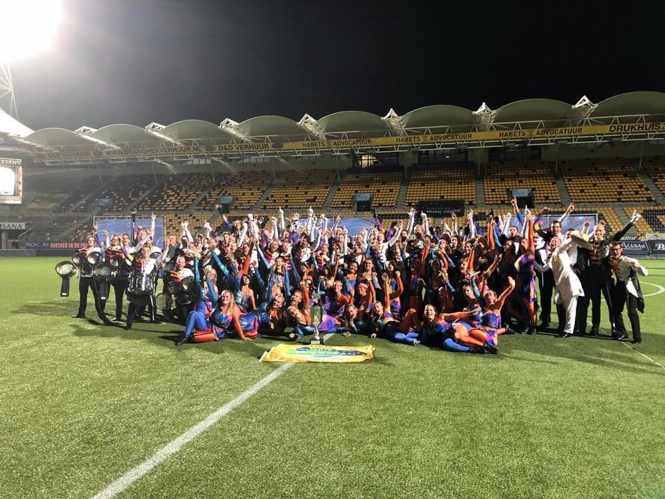 We did it! European Drumcorps champion 2018! (foto 1 van 3)