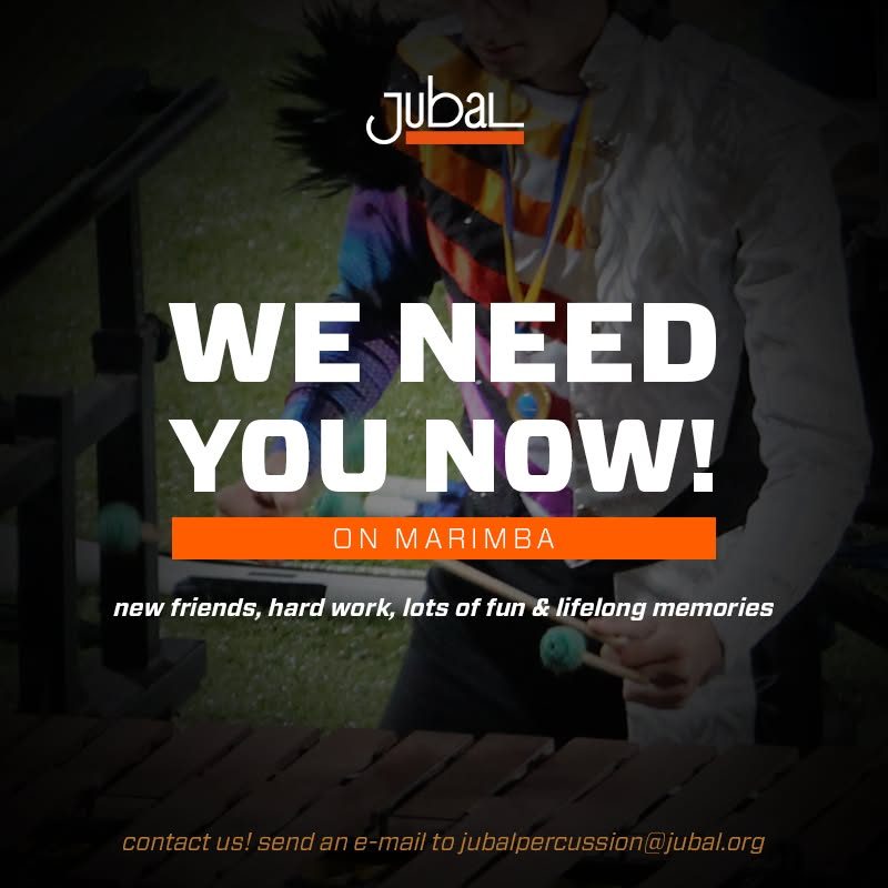 Marimbas...WE NEED YOU NOW!