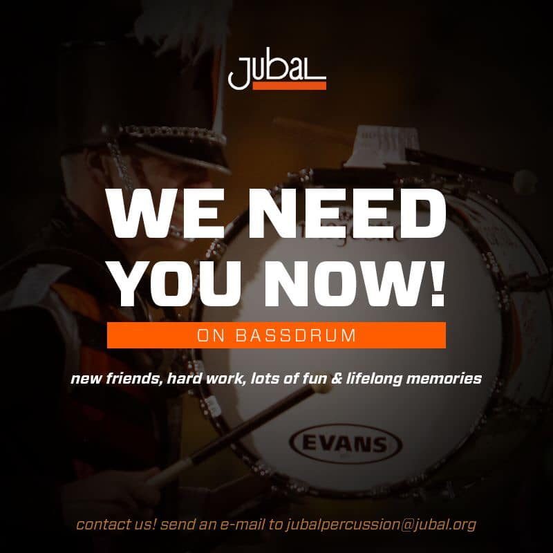 Bassdrummers gezocht!