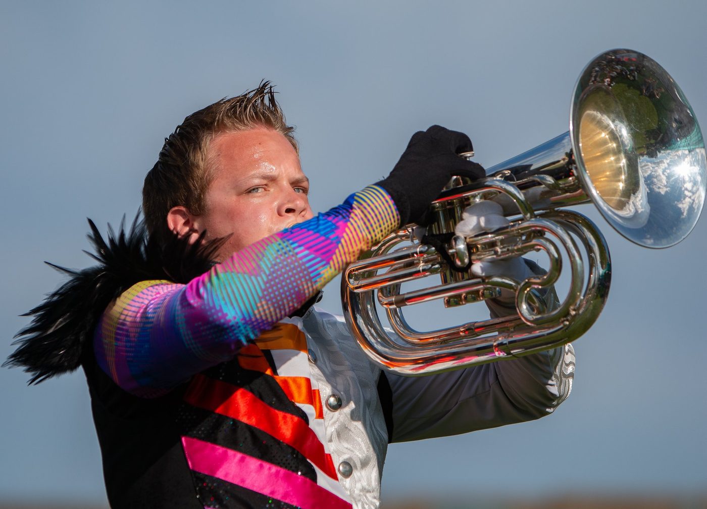 Terwijl de leden van Jubal onderweg zijn naar Nederland en daarbij door file… (foto 7 van 24)
