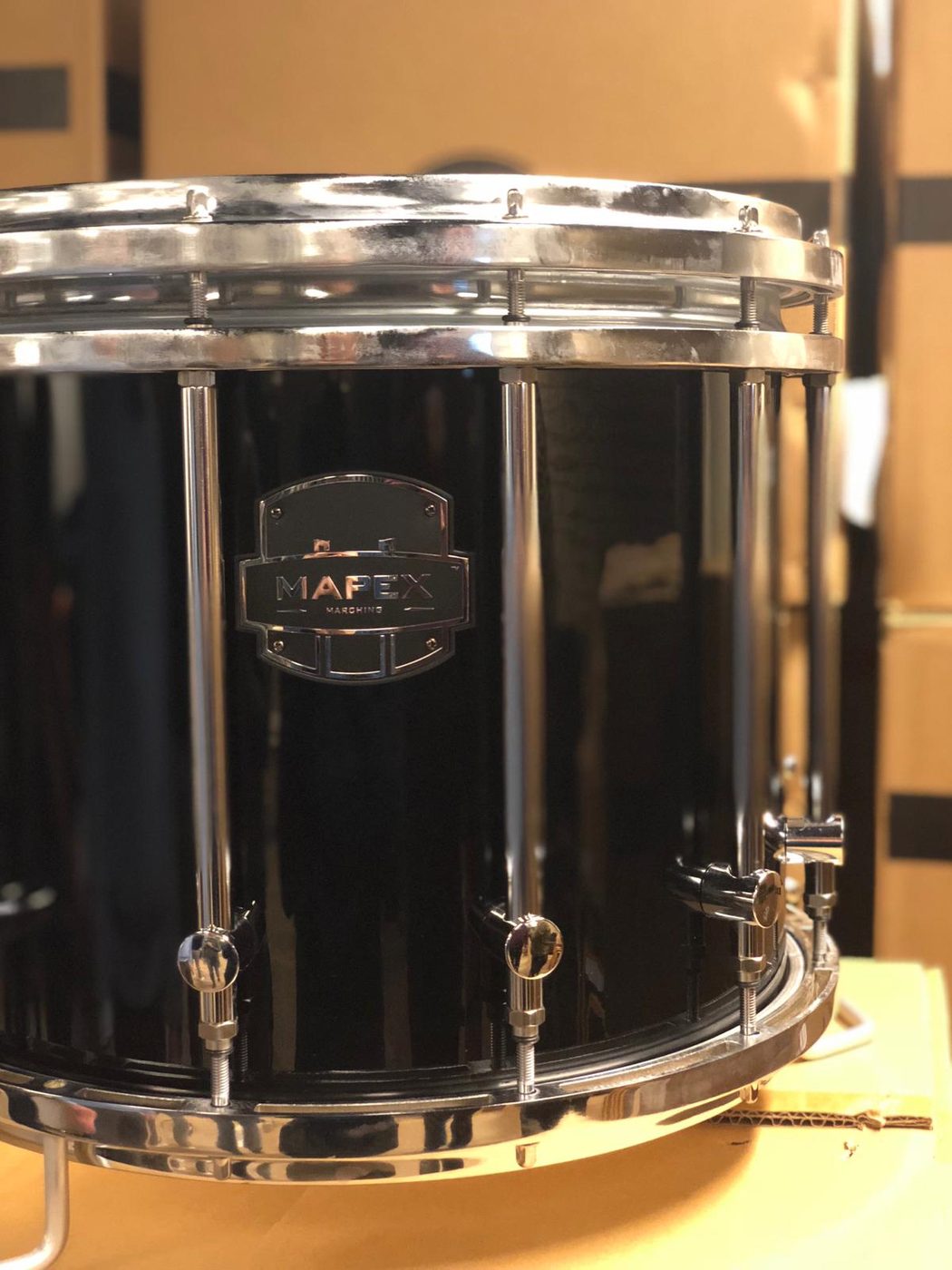 Nieuwe Mapex field percussion voor Jubal en Jong Jubal! (foto 3 van 6)