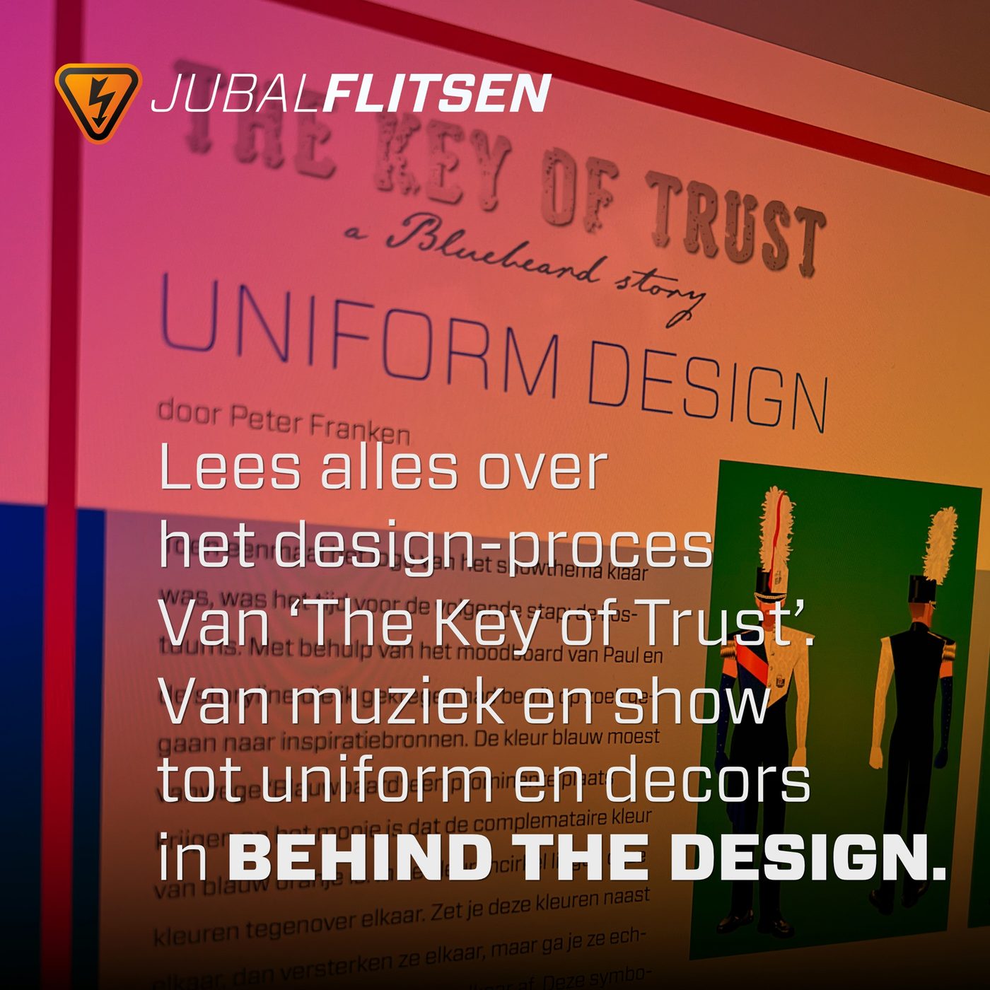 Deze zaterdag is je laatste kans om 'The Key of Trust' live mee te maken!