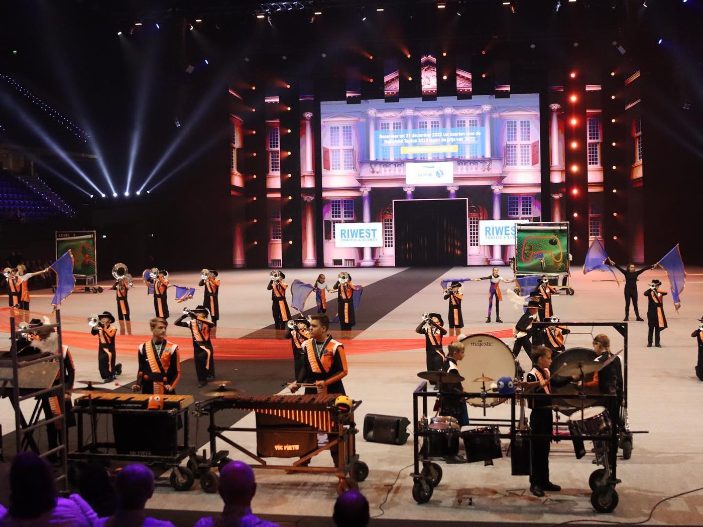 Dit weekend stond Jong Jubal in Ahoy tijdens de Nationale taptoe 2022 (foto 3 van 10)