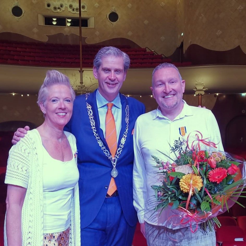 Ronald Wassink en Monique Wassink-Roelands - Ridder in de Orde van Oranje-Nassau