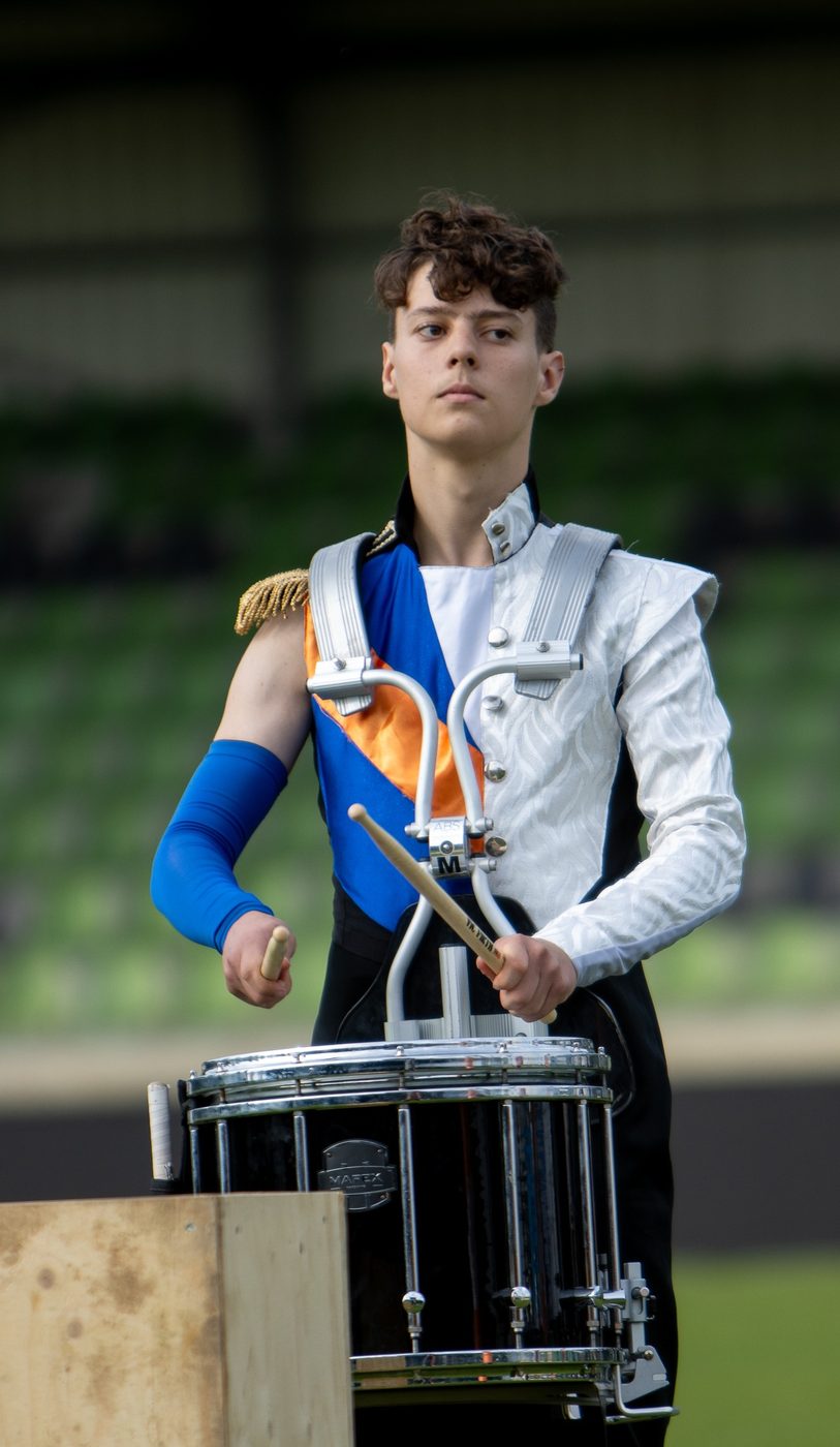 Twee optredens onder ideale omstandigheden tijdens de European Drum Corps… (foto 4 van 8)