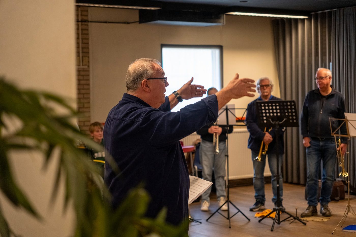 Enkele weken terug werd tijdens de laatste Brass Masterclass het clubhuis… (foto 2 van 5)