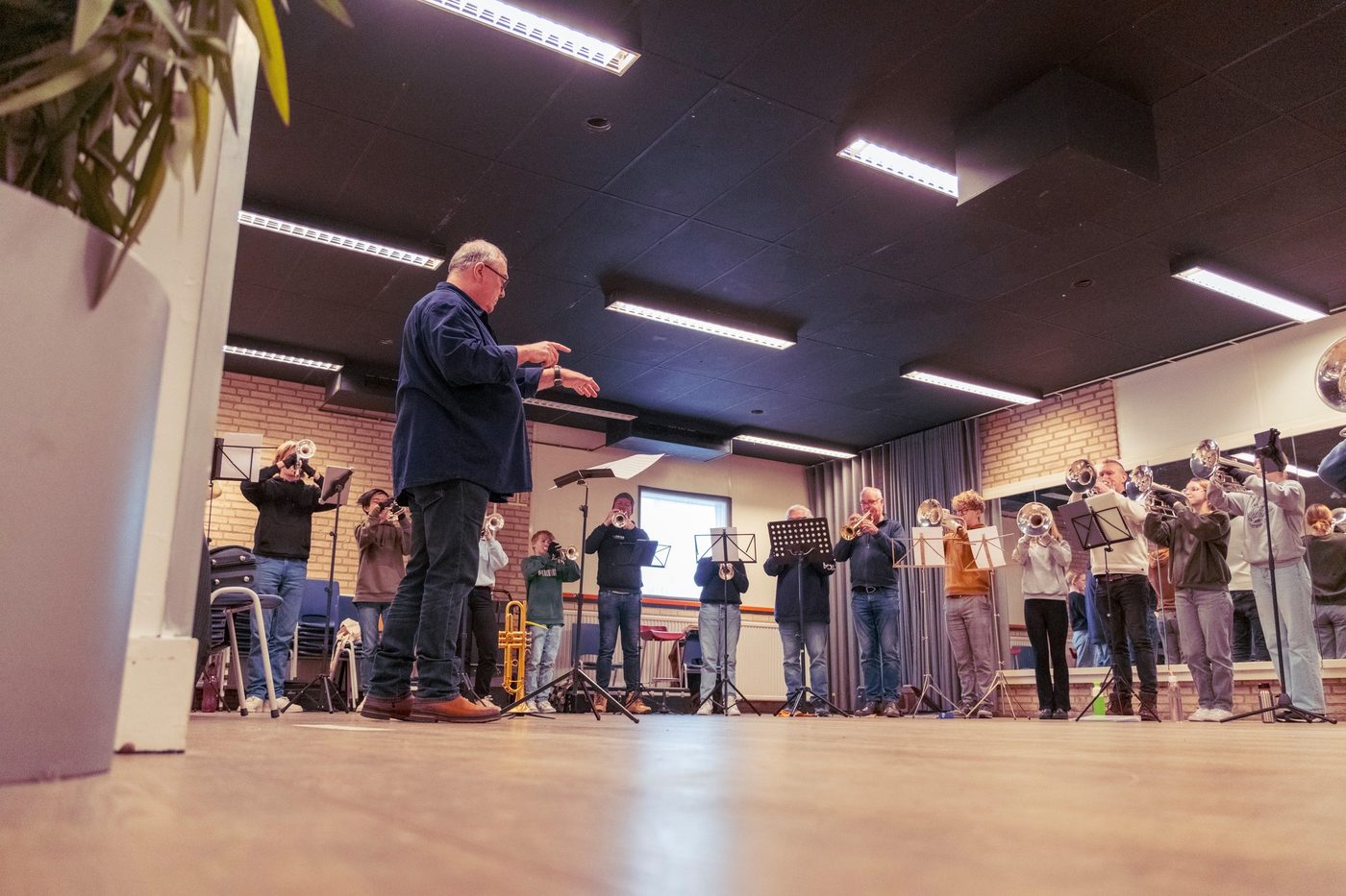 Enkele weken terug werd tijdens de laatste Brass Masterclass het clubhuis… (foto 5 van 5)