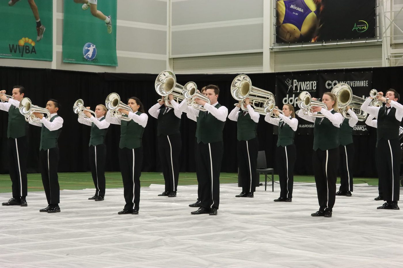 Jubal Winds heeft vanmiddag tijdens hun eerste Cgnunited in Wijchen een mooie… (foto 5 van 6)