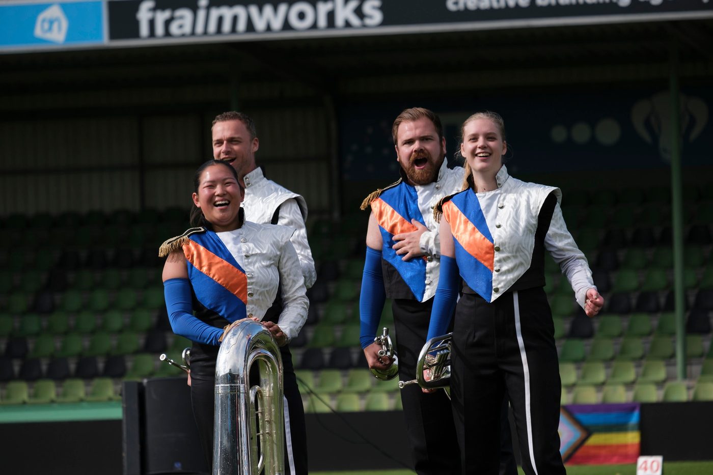 Jubal trakteerde de European Drum Corps Championships zaterdag op een primeur (foto 3 van 10)