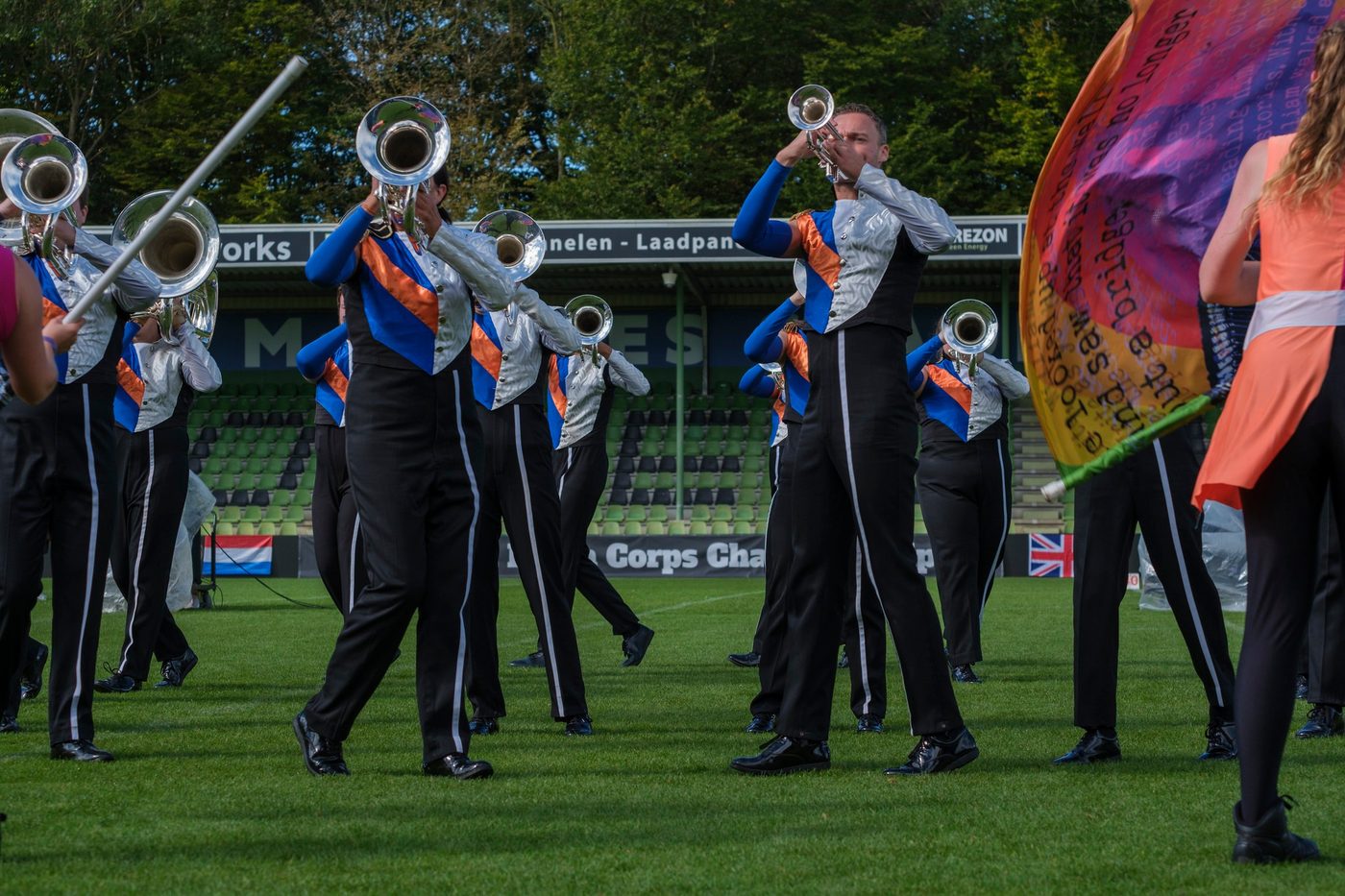 Jubal trakteerde de European Drum Corps Championships zaterdag op een primeur (foto 7 van 10)