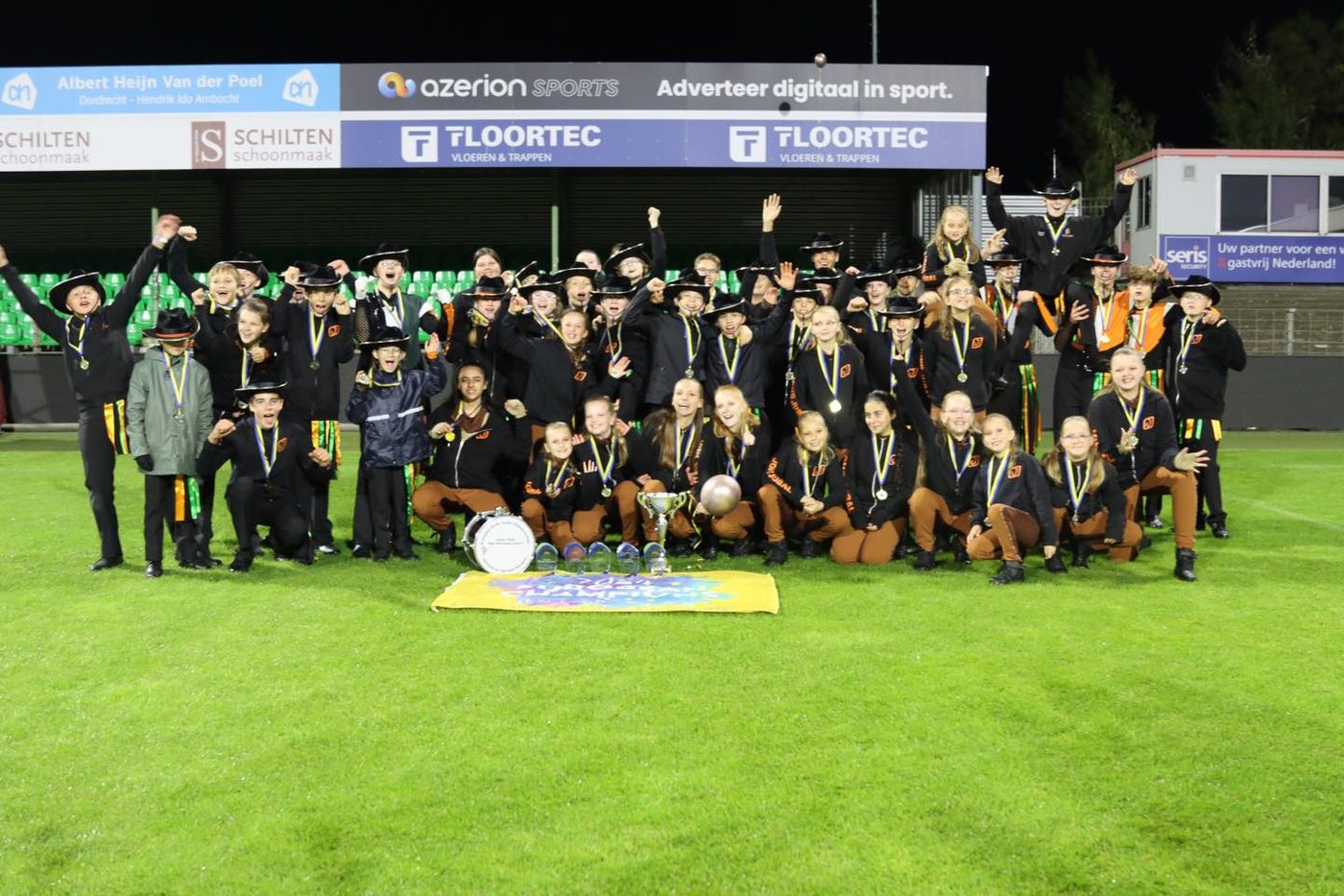 Junior Class European Drumcorps Champions van 2024!