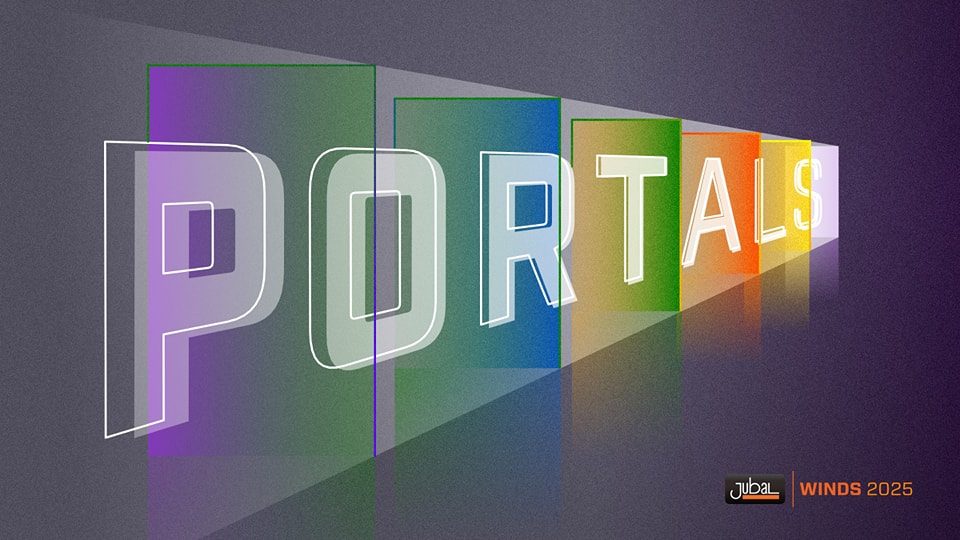 Jubal Winds presenteert met trots hun Indoor Winds show "PORTALS" voor 2025