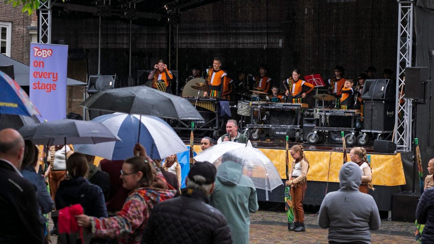 Vanmiddag bracht Jong Jubal ondanks het slechte weer… (foto 2 van 3)