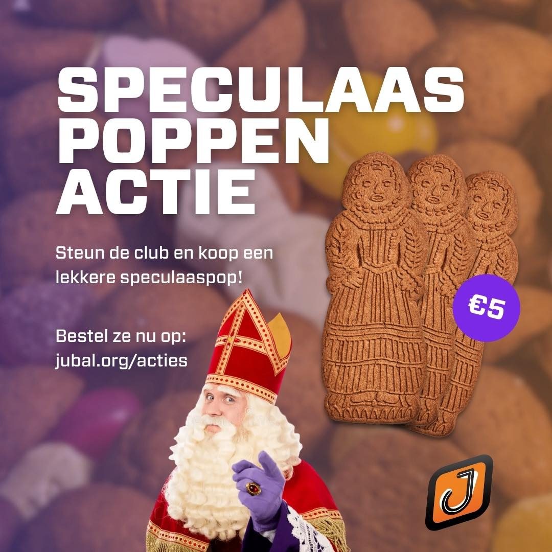 Steun Jong Jubal en geniet van een heerlijke speculaaspop