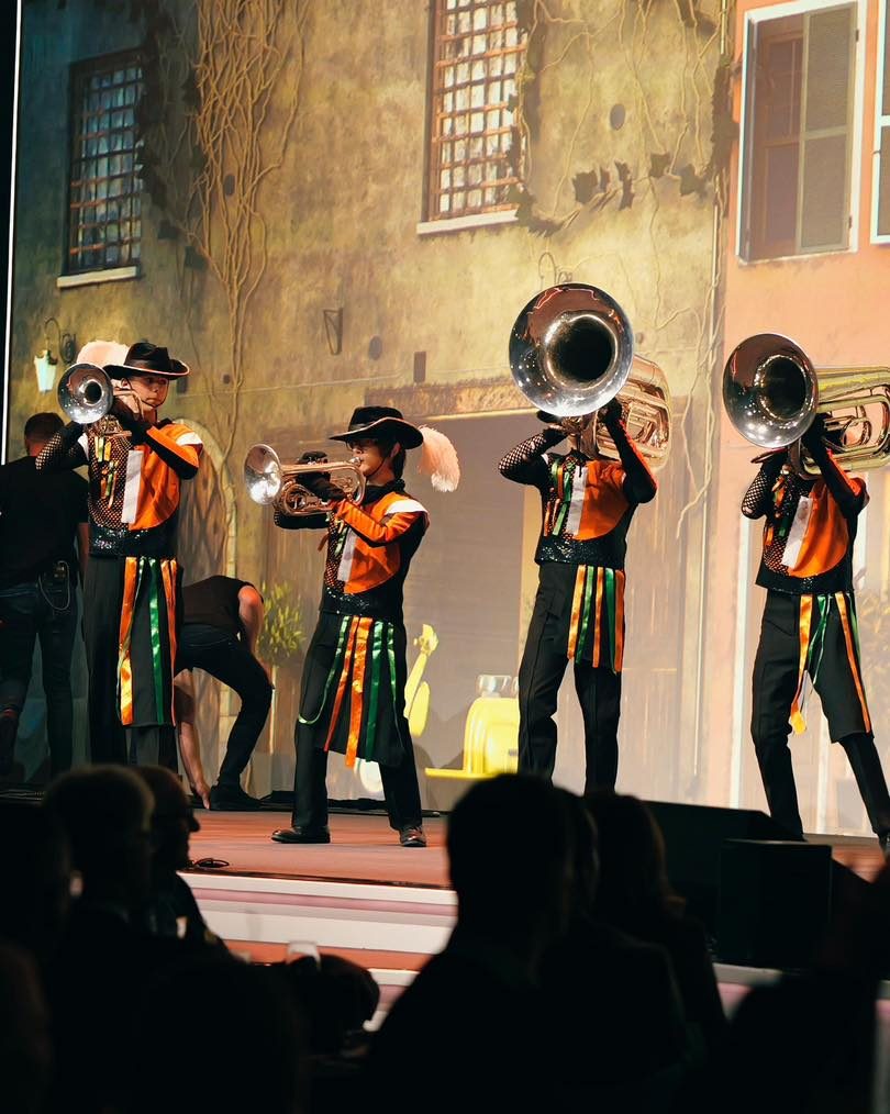 Vanavond mocht Jong Jubal een aantal nummers spelen tijdens het Jubilarissen⦠(foto 1 van 3)