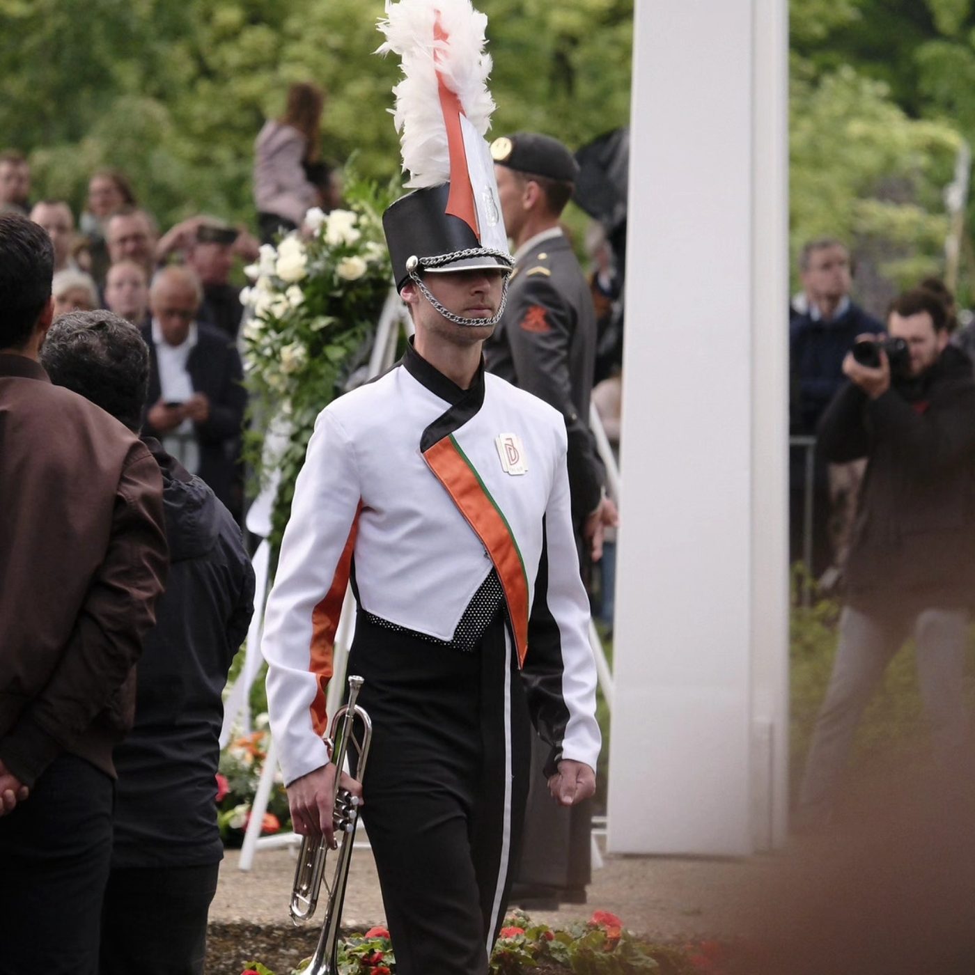 Een drukbezochte Dodenherdenking in Dordrecht (foto 6 van 7)